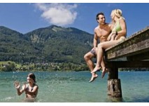 Badeplätze Fuschlsee, copyright: Urlaubsregion Fuschlsee Baden Fuschlsee