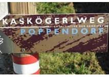 Kaskögerlweg (c) Gemeinde Poppendorf Kaskögerlweg Poppendorf