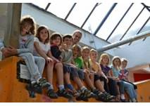 Kindergeburtstag in der Kletterhalle Mödling (c) Rocktopia GmbH Kindergeburtstag in der Kletterhalle Rocktopia