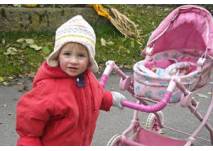 Kinderwagentaugliche Wanderung am Kristberg