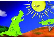 Das Krokodil und die Sonne