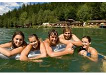 Strandbad Tristachersee bei  Lienz