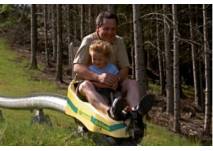 Speed-Gleit-Bahn auf der Stoaninger Alm