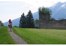 Wald im Pinzgau Ruine Hieburg