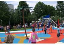 Wasserspielplatz Leberberg (c) MA 42/Stadtgartenamt Wasserspielplatz Leberberg