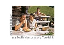 Leogang Wanderung Alm Wanderung auf die Alm