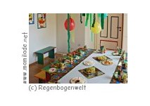Kindergeburtstag in der Regenbogenwelt