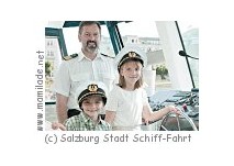 Salzburg Stadt Schiff-Fahrt