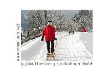 Rodeln am Muttersberg bei Bludenz-Nüziders Rodeln am Muttersberg