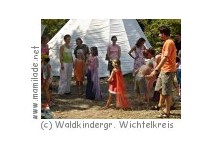 Kindergeburtstag im Tipi