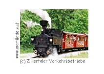 Jenbach: Dampfzug der Zillertalbahn