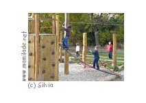 Spielplatz an der Donaupromenade in Krems