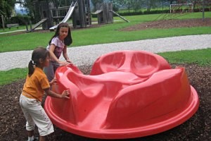 Kinderspielplatz in Zell am See / Schüttdorf, copyright: Diana