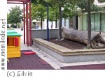 Spielplatz in der Fußgängerzone in Frauenkirchen