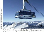 Skigebiet: Tiroler Zugspitzbahn in Ehrwald