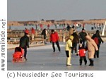 Eislaufen am Neusiedler See