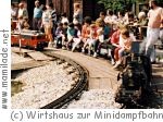 Kindergeburtstag: Wirtshaus zur Minidampfbahn in Teichhäuser Kindergeburtstag: Wirtshaus zur Minidampfbahn in Teichhäuser