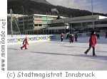 Kunsteislaufplatz am Sportplatz Hötting-West in Innsbruck Kunsteislaufplatz am Sportplatz Hötting-West in Innsbruck