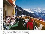Restaurant im Sporthotel Domig in Faschina