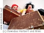 Clownduo Herbert und Mimi machen Ferien