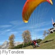Paragleitflug mit dem Fly-Tandem Team in Salzburg