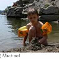 Baden im Stausee Ottenstein