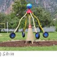 Spielplatz an der Donau in Rossatz in der Wachau
