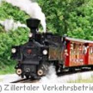 Jenbach: Dampfzug der Zillertalbahn