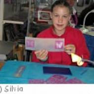 Kunst auf Pergamentpapier in Ebenfurth
