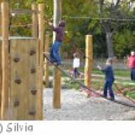 Spielplatz an der Donaupromenade in Krems Spielplatz an der Donaupromenade in Krems