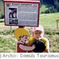 Kinderlehrpfad: Alpenlehrpfad für Kinder in Damüls Kinderlehrpfad: Alpenlehrpfad für Kinder in Damüls