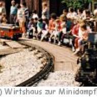 Kindergeburtstag: Wirtshaus zur Minidampfbahn in Teichhäuser Kindergeburtstag: Wirtshaus zur Minidampfbahn in Teichhäuser