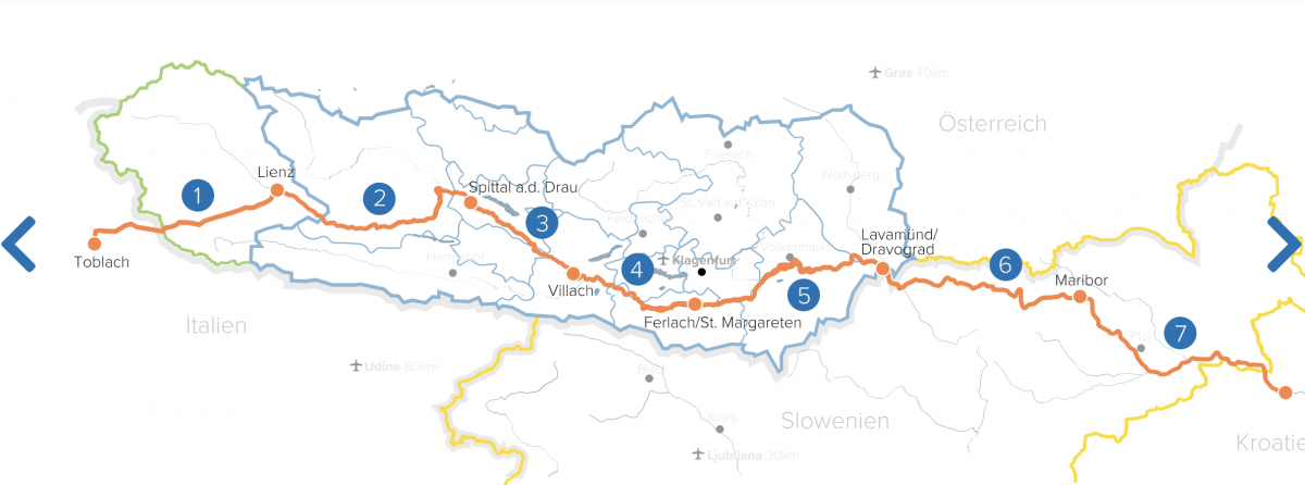 Drauradweg: Etappen & Tipps für die Radtour