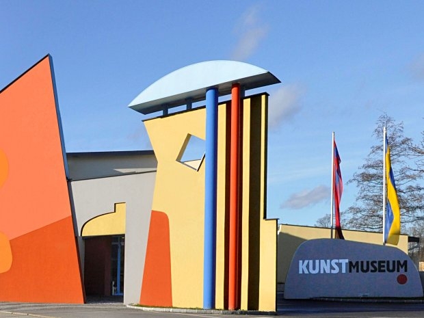Eingang ins Kunstmuseum Waldviertel
