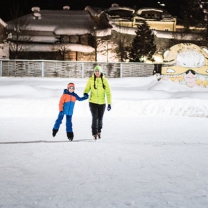 Eislaufen in Radstadt am Natur-Eislaufplatz