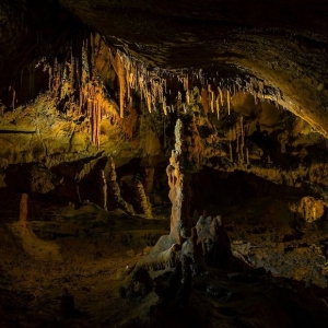 Tropfsteinhöhle in Griffen