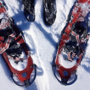Symbolfoto Schneeschuhwandern in Innerkrems