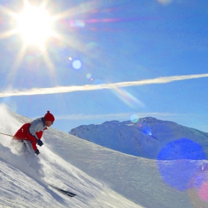 Skigebiet Sonnenkopf im Klostertal am Arlberg 