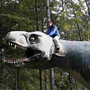 Dinosaurier im Styrassic Park erleben ausflugstipp mamilade