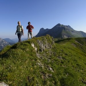 Hinterriss/Eng: Wanderung auf die Binsalm im Karwendel