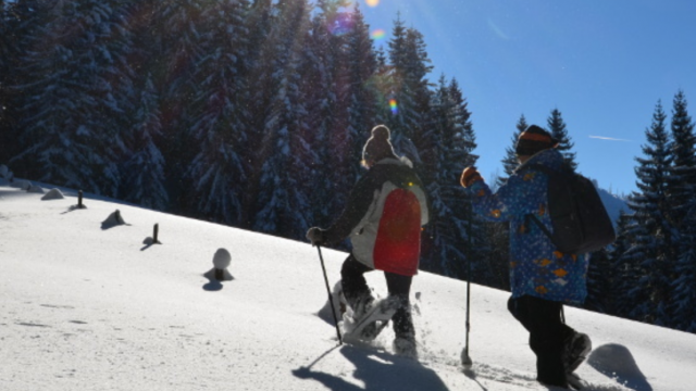 Familien Schneeschuhwandern oberoesterreich ausflugstipp mamilade