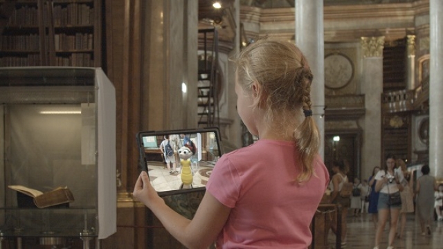 (c) Österreichische Nationalbibliothek/Kris Hofmann Animation e.U. augmented reality nationalbibliothek wien ausflugstipp mamilade